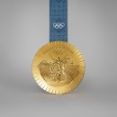 프랑스 '쇼메'가 디자인한 2024 파리올림픽/페럴림픽 메달 이미지