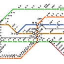 부산권 광역전철 미래판 노선도 이미지