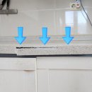 봉곡동401 | 경북 상주 벌어진 싱크대 상판 원상복구