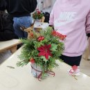 12/4 크리스마스 생화 트리 이미지