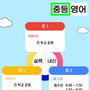 대전서중학교 | [2026학년도 중등부 3월 개강반 안내] 둔원중 영어, 괴정중 영어, 대전 전 학교 수업