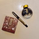 골드피스톤 | 자체 ✨ 펠리칸 M200 브라운 마블 &amp; 페리스휠 스테이프드 엄버(Steeped Umber) 잉크 깔맞춤 내돈내산 후기