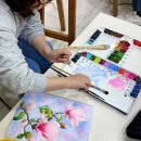 힐링 수채화교실 이미지