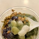 메가커피일산가로수길점 | 메가커피 컵빙수 말차 젤라또 파르페 칼로리 맛 후기