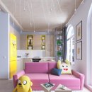 인테리어 팝아트 이미지