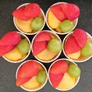 월드비전춘천어린이집 | 세트 - 에그베이컨샌드위치(하프) + 과일s / 춘천 월드비전어린이집 선생님 간식도시락 소량 단체주문 배달