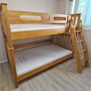 황실흙돌침대 | 침대, 대전가구단지, 월평동 황실타운 입주가구 / 분리형으로 경제적인 [분리형 원목 이층 침대] 배송후기