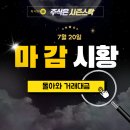 스포밸리(주식회사 헬스플러스) | 【07.20 마감시황】 돌아와 거래대금