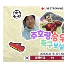 낼 칠레전 축구왕이 중계하네요 이미지