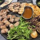 가호 진주 옆구리 <b>가호</b>점 구워 나오는 푸짐한 삼겹목살 한판 내돈내산 후기