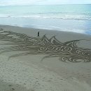 모래위에 이미지