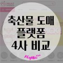 축산물 도매 플랫폼 4사 비교 (미트솔루션, 미트박스, 미트프렌즈, 금천미트)