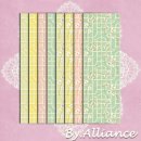 Alliance Orchid Trellis Wall Set 이미지