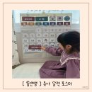 쏠앤샘 유아 달력 벽걸이 스케줄 포스터 내돈내산