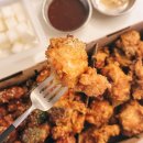 노랑통닭 메뉴추천 | 엄청 큰 반반치킨 솔직후기 + 원산지 칼로리 정보