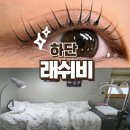 하단속눈썹 래쉬비 속눈썹펌 일주일 경과 후기