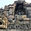 세계 최대의 불교사원군, 인도네시아 보로부두르 이미지