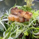 불타는 통철판 불놀이 삼겹살구이 이미지