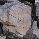 중국 가장 추운 마을' 암각화 북산 동굴 유적 지금으로부터 약 7000년 된 암각화 발견 이미지