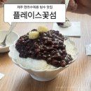 플레이스꽃섬 | 제주 수목원 카페 빙수 맛집, 진짜 팥으로 만든 우유빙수와 쌉싸름한 녹차빙수가 맛있는 '플레이스 꽃섬'