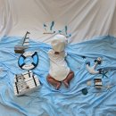 마린블루 | 너의하루 마린블루 컨셉 후기 100일 셀프 촬영