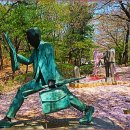 김진철 싹터나는아침 | 부천 도당산 벚꽃동산 예술마당 둘러보기
