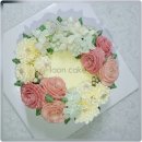 라온 플라워 케이크 이미지