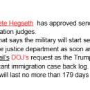 104 25/9/8 Pentagon authorized up to 600 military lawyers to serve as tempo 이미지