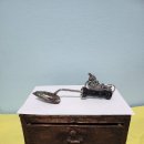 옛날 동정 다리미 옛날 해방 전후 희귀다리미 민속품 골동품 빈티지 자료 사진 이미지