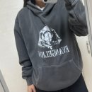 [마하그리드] 에반게리온 콜라보 후드티&#39;UNIT-01 PIGMENT HOODIE CHARCOAL (MG2EFMM402B)&#39;