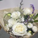 [선릉역 꽃집] 꼬모서울스튜디오💜🤍 장미꽃다발 후기🌹🌿
