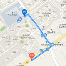 선유중학교 앞 횡단보도 이미지