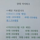 상대동 아이파크 예상 자료라네요 이미지