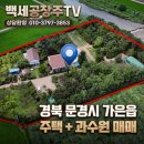 경북 문경시 가은읍 상괴리 과수원+주택 매매 이미지