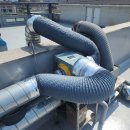 모터하우스 | 음식점 누워있는 시로코팬모터 바로 세우기