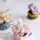 전통떡 앙금공예 | 앙금플라워 떡케이크 국비 수업 후기!