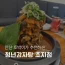 단원병원앞 | 막내와 오랜만에 데이트:) 초지동 청년감자탕 솔직후기 (실비김치 맛집!)