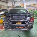 동일모터스 | 벤츠사고수리전문점 MBS모터스 벤츠E300 운전석 뒤휀더 트렁크 후범퍼 수리 후기