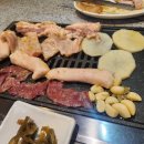 미소순대 뒷편 주차장 공원 이미지