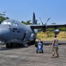 Balikatan 25에서 미 공군 특수작전비행단 MC-130J, CV-22와 미 육군 특수작전대 MH-60M과 MH-47G 연합훈련