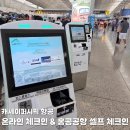 416 | 캐세이퍼시픽 온라인 체크인 &amp; 홍콩공항 셀프체크인｜CX416 탑승 후기
