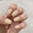 리슈빌 세탁소 | [제주 라헨느네일]4월 네일 -레몬색 원컬러/ 제주 첫 네일