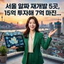 세무법인리치WM지점 | 서울 알짜 재개발 5곳, 15억 투자해 7억 마진...