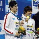 박태환 2011 제14회 국제수영연맹(FINA) 상하이 세계수영선수권 남자 자유형 400m 금 -＞다음 카페 난터( http://cafe.daum.net/nanter )-[제작:민병만(들꽃사랑) 이미지