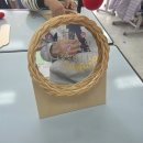 어린이 라탄공예 | 군포라탄 단체수업 초등학교 어린이 공예체험 프로그램 출강 라탄탁상거울