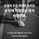 [09월22일(금)]비논리적인 일을 원해라 이미지