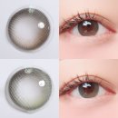 렌즈타운 LENSTOWN 권은비 투톤렌즈 데이지드림 13.5mm 브라운 올리브 1+1 행사