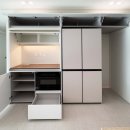 동원마을 동원로얄듀크(아) | 장유 죽림마을 동원로얄듀크 냉장고장 리폼 홈카페장 시공 후기(빌트인 오븐장)