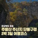 경북 청송 2박3일 여행일정 주산지 주왕산 달기약수터 배론성지