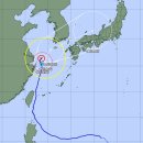 제14호 태풍 찬투(CHANTHU)의 예상 이동경로도 (9월 14일 09:00 현재) 이미지